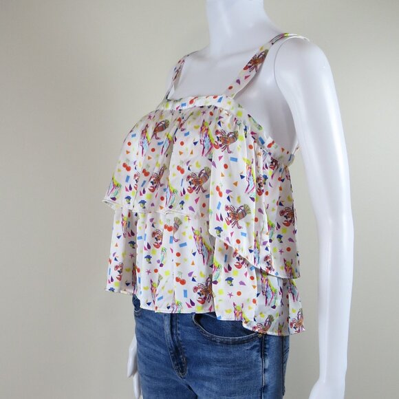 Koch COWBOY CAVIAR Ruffle Top Crawfish Mardi Gras New Orleans Louisiana SMALL - Picture 4 of 11